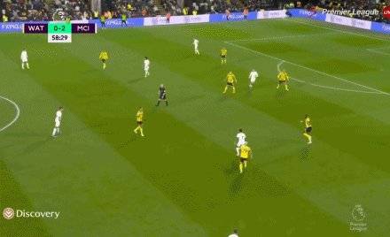 世界杯高清赛事直播-【英超】B席梅开二度近5场5球 曼城3-1沃特福德登顶