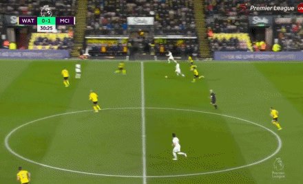 世界杯高清赛事直播-【英超】B席梅开二度近5场5球 曼城3-1沃特福德登顶